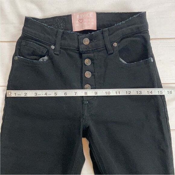 Revice Black Button Fly Jeans - Picture 11 of 13